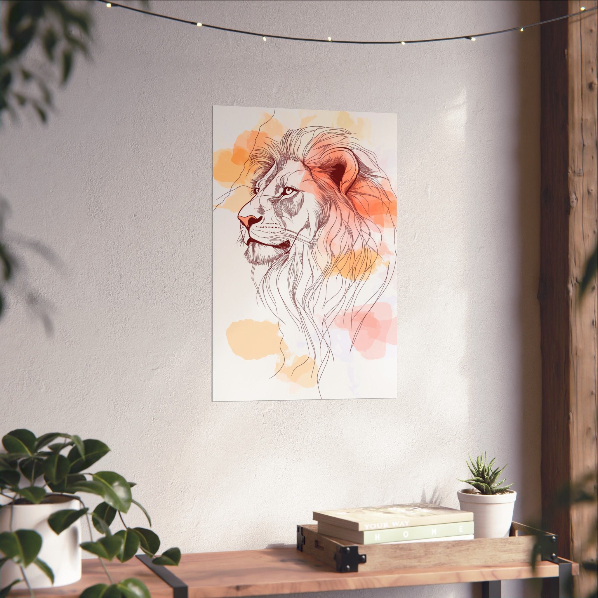 Essence of Lion Poster