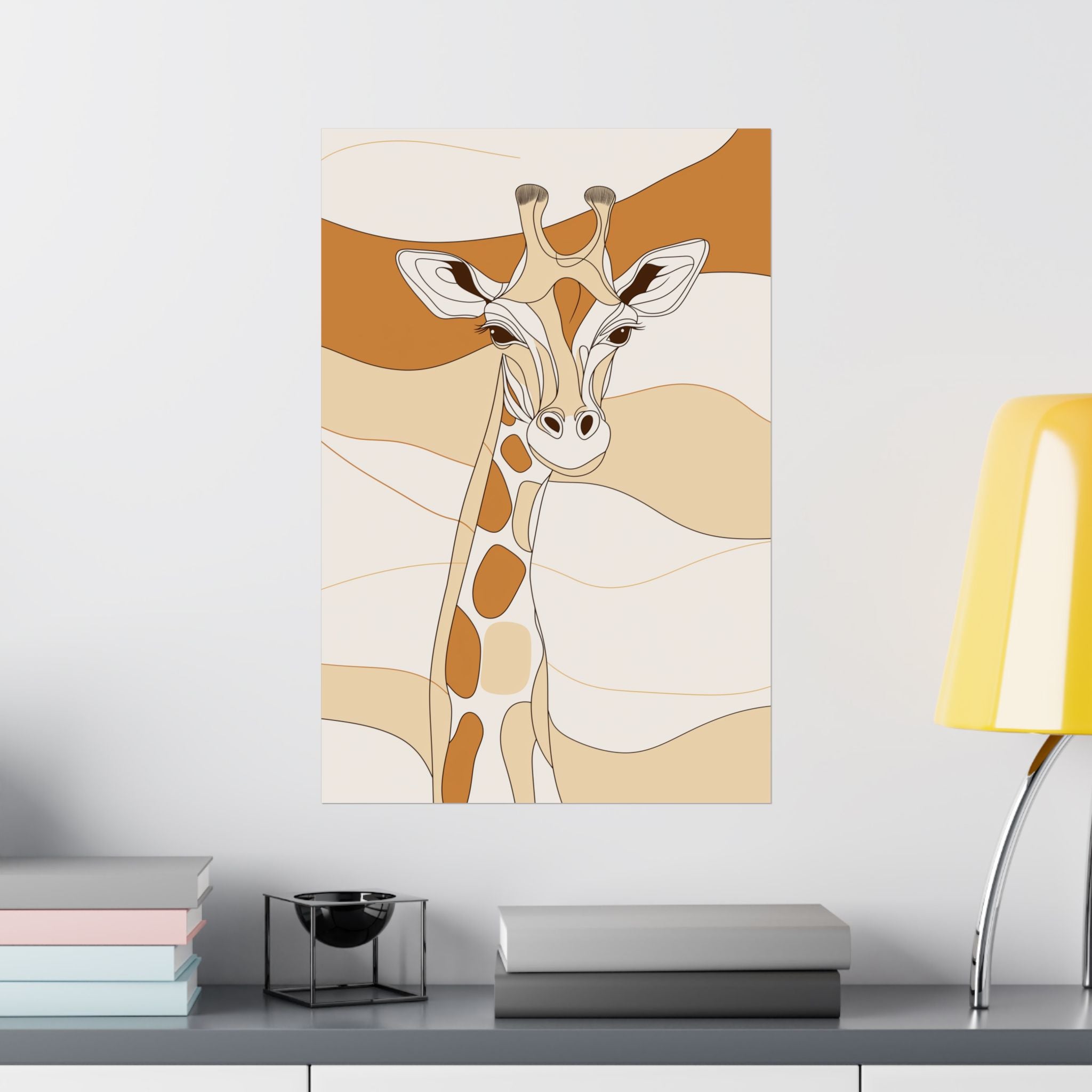 Essence of Giraffe Poster