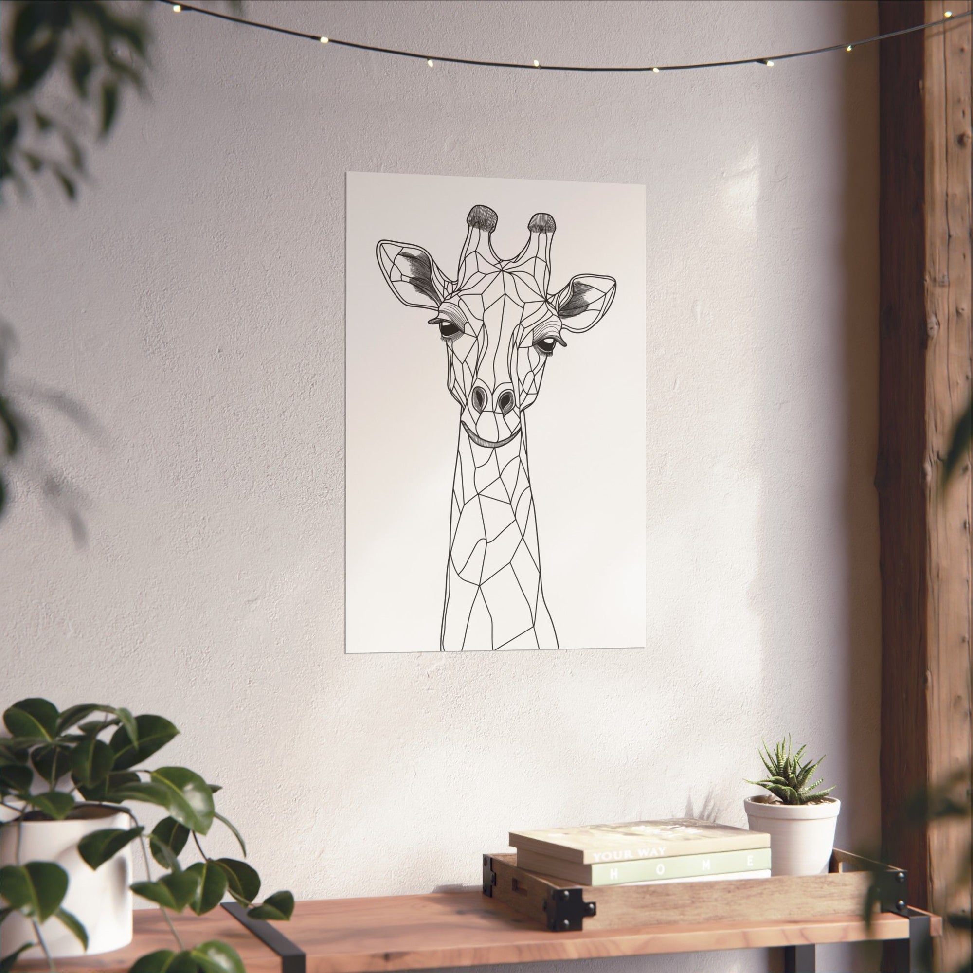 Essence of Giraffe Poster