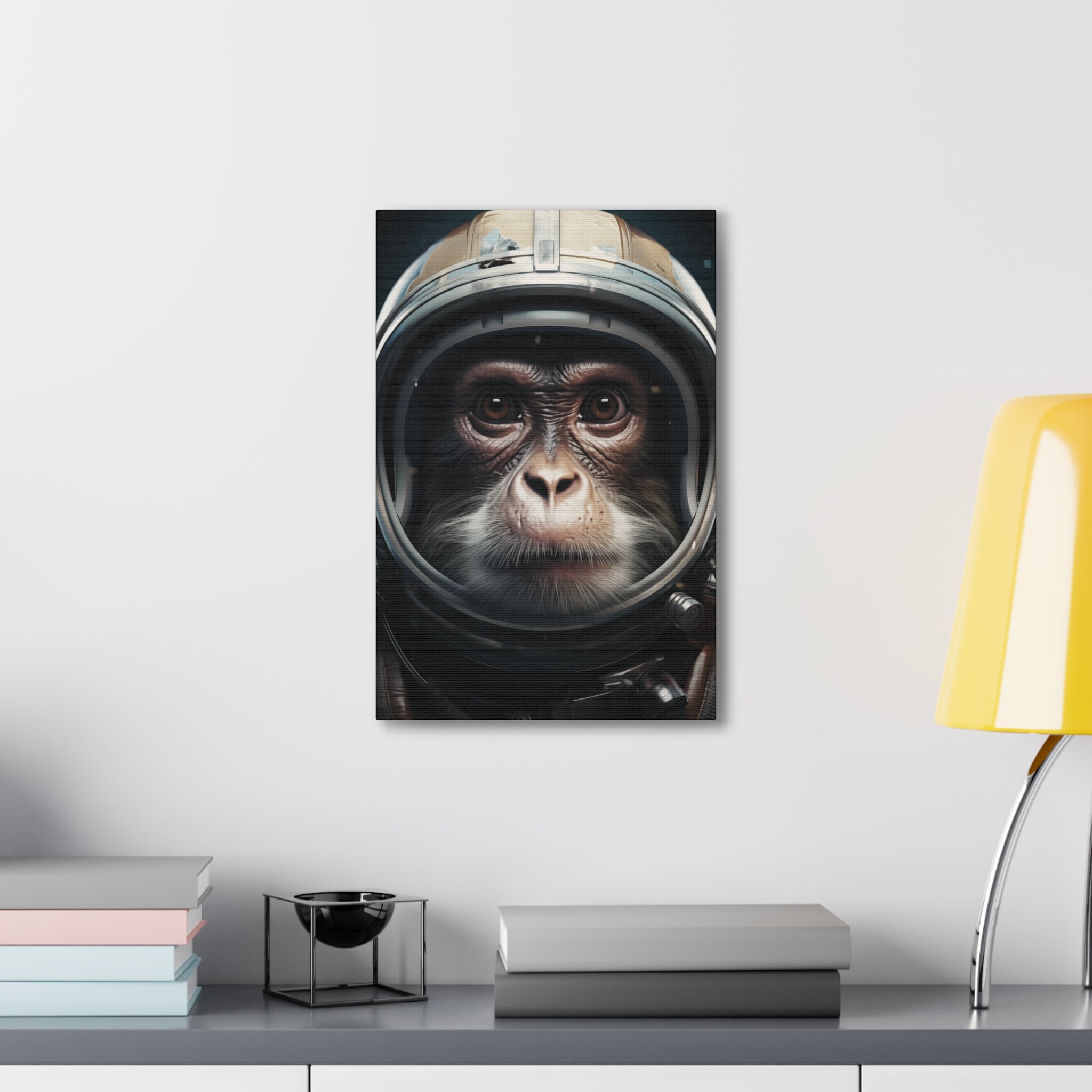 AstroMonkey Canvas Wall Art - SynthFrame