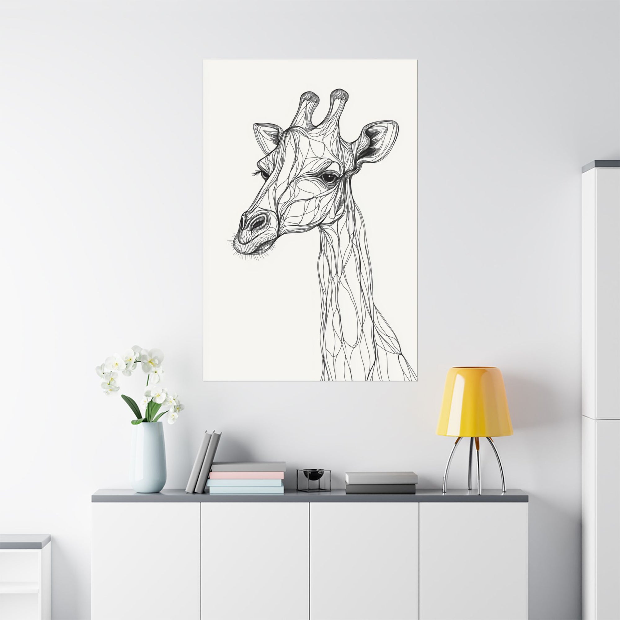 Essence of Giraffe Poster