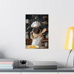 Chef Pug Poster