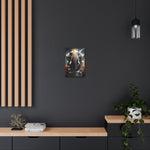 AstroElephant 1 Canvas Wall Art - SynthFrame