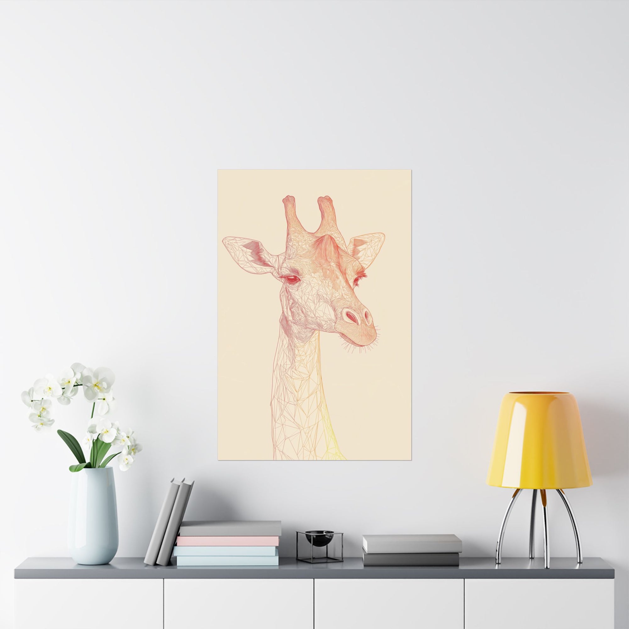 Essence of Giraffe Poster