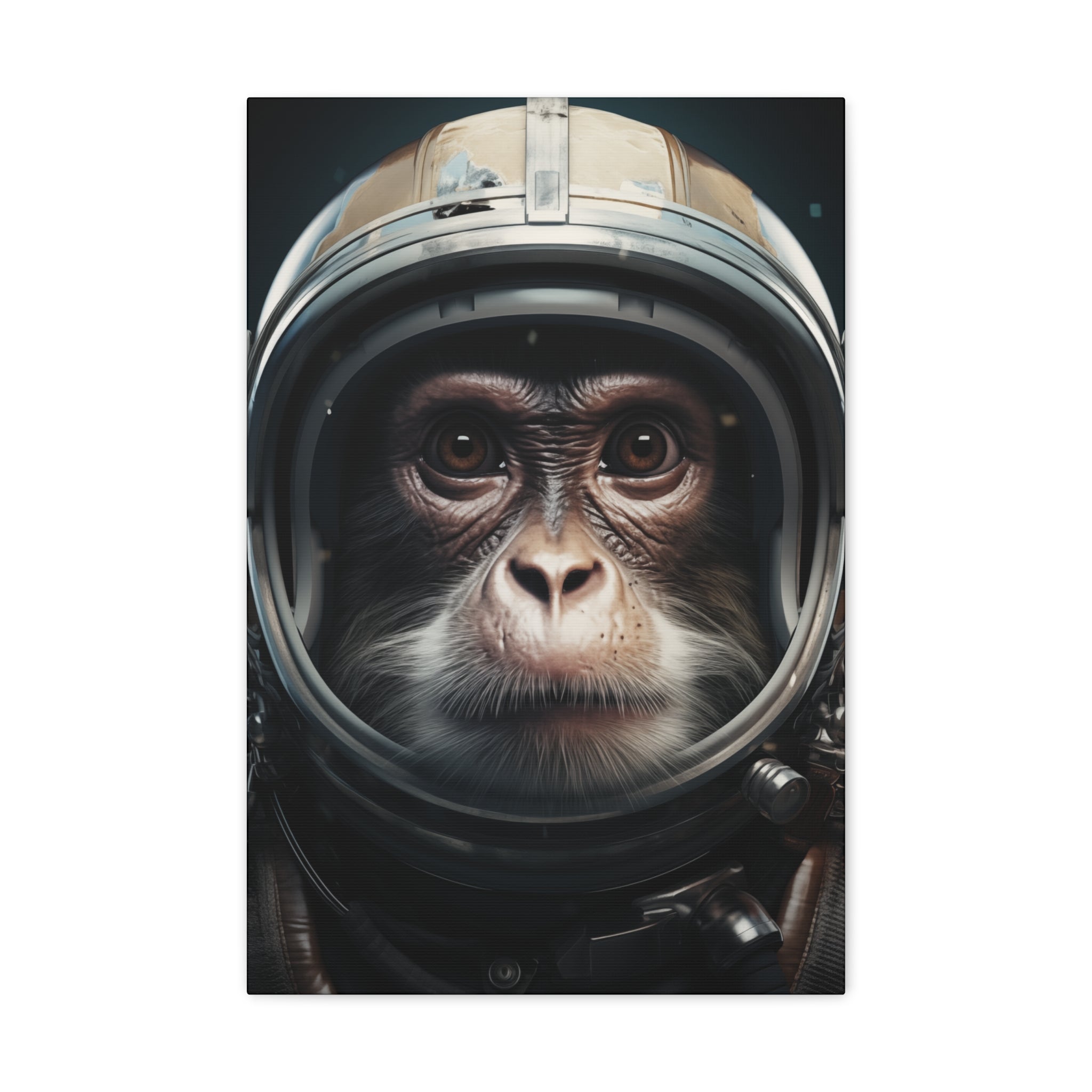 AstroMonkey Canvas Wall Art - SynthFrame