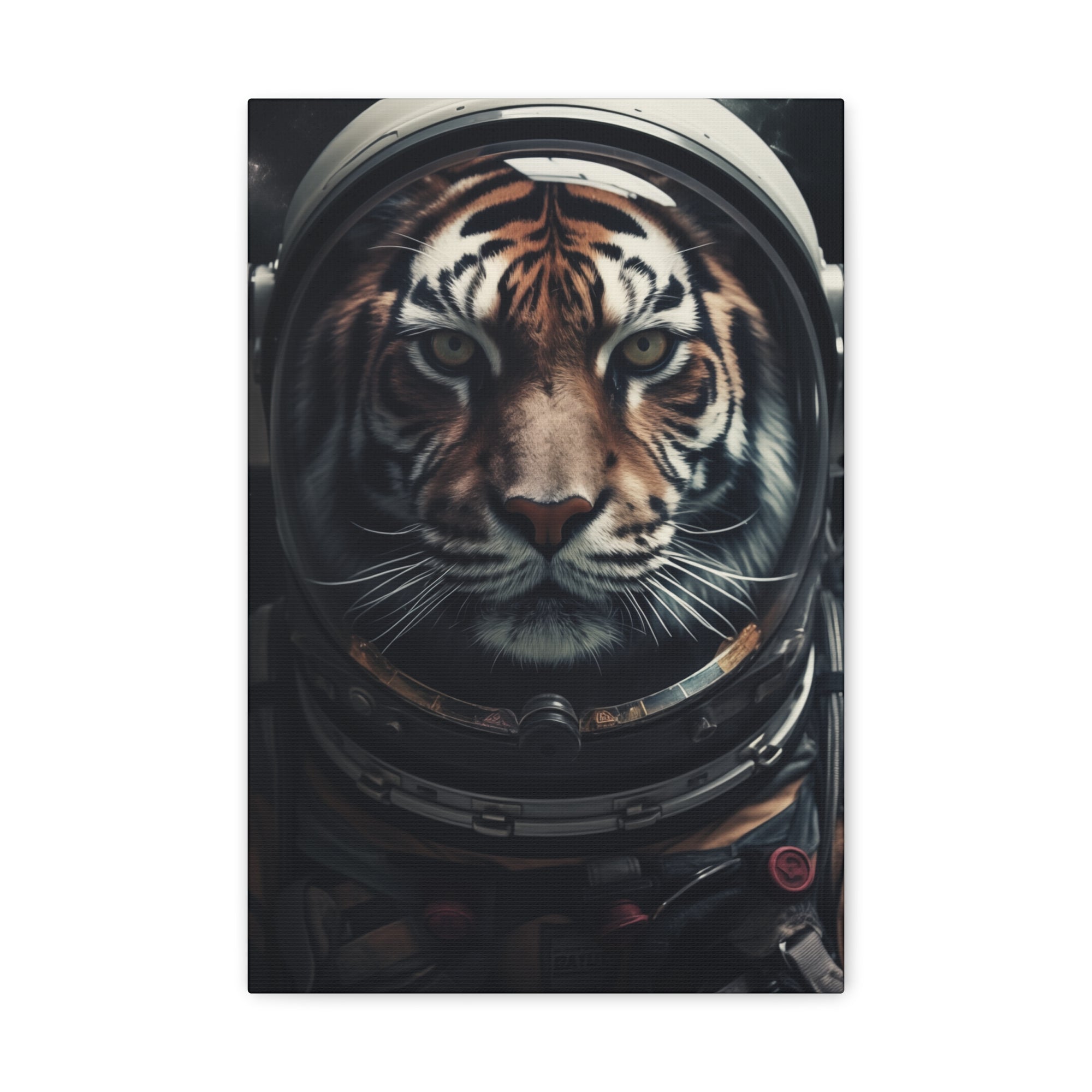 AstroTiger Canvas Wall Art - SynthFrame