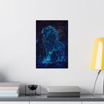 Constellation Lion Poster