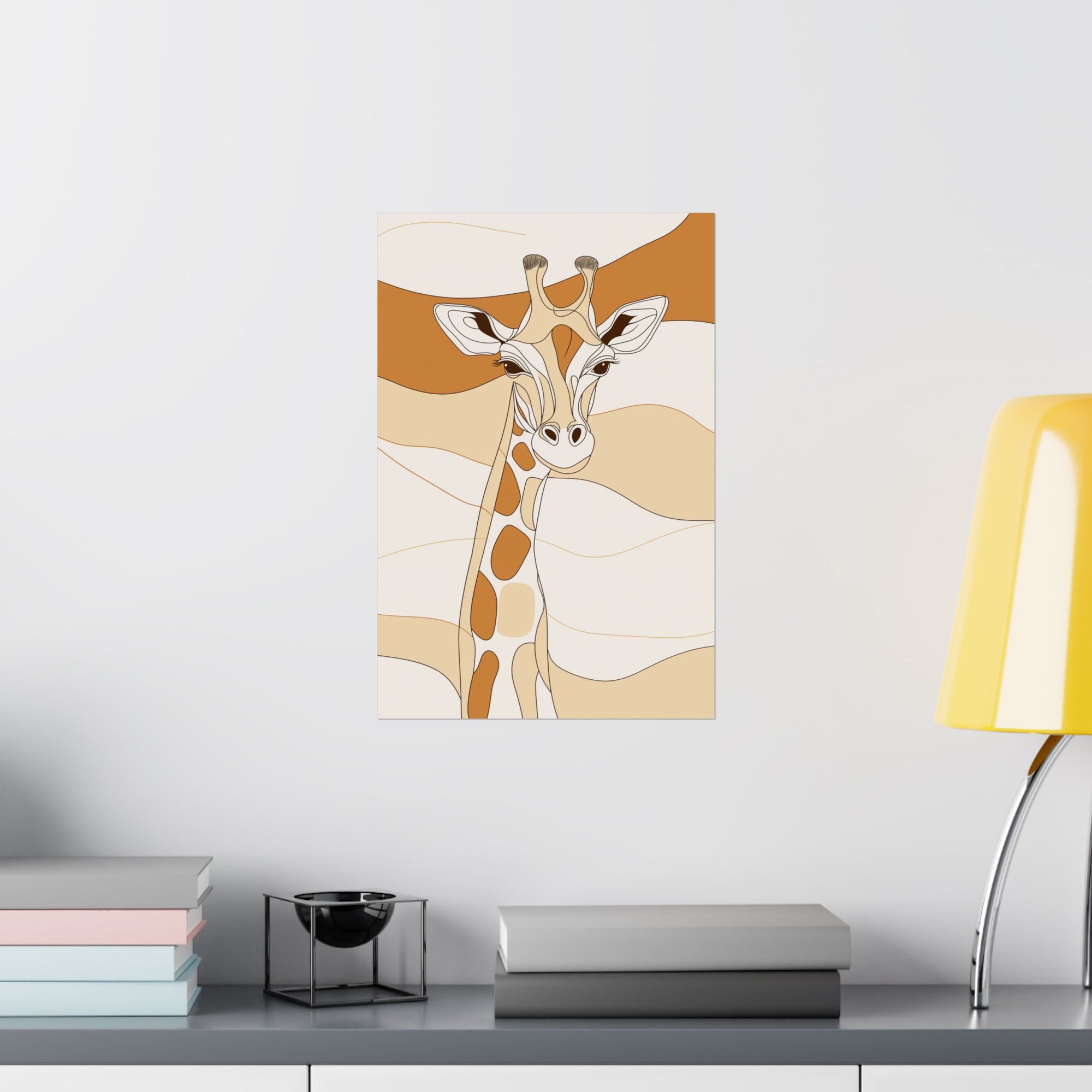 Essence of Giraffe Poster