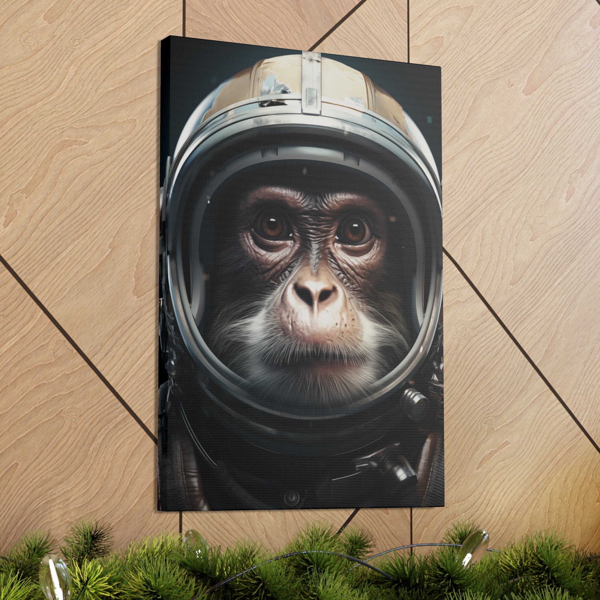 AstroMonkey Canvas Wall Art - SynthFrame