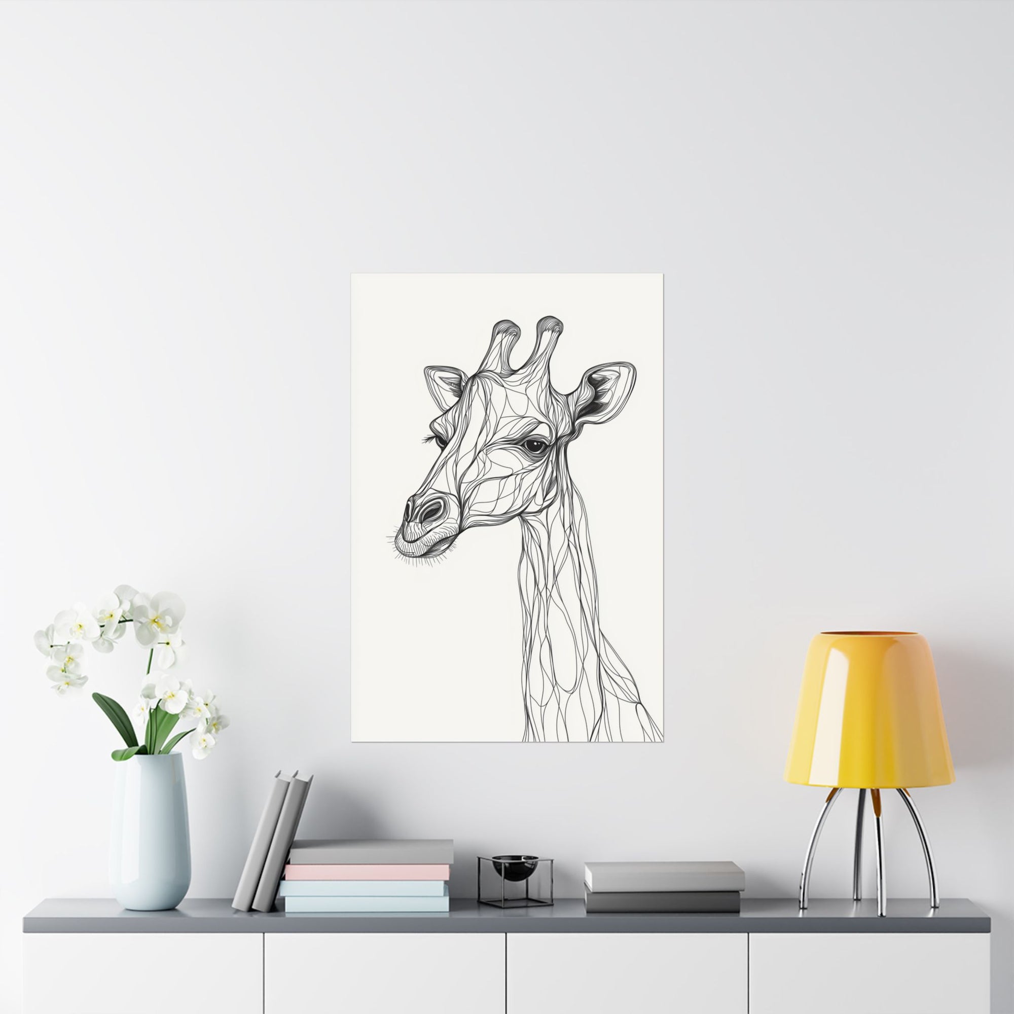 Essence of Giraffe Poster