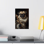 Renaissance Pug Poster