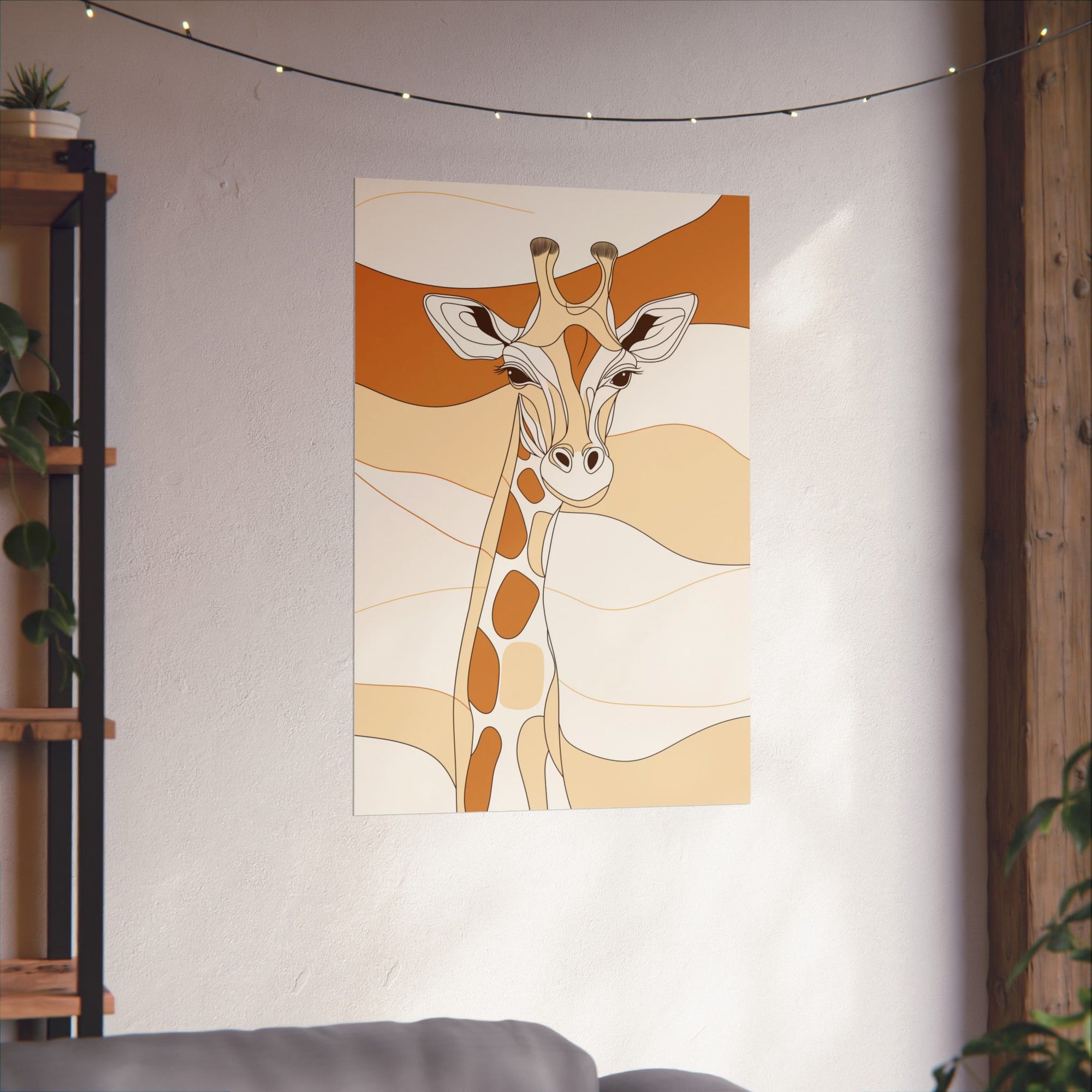 Essence of Giraffe Poster