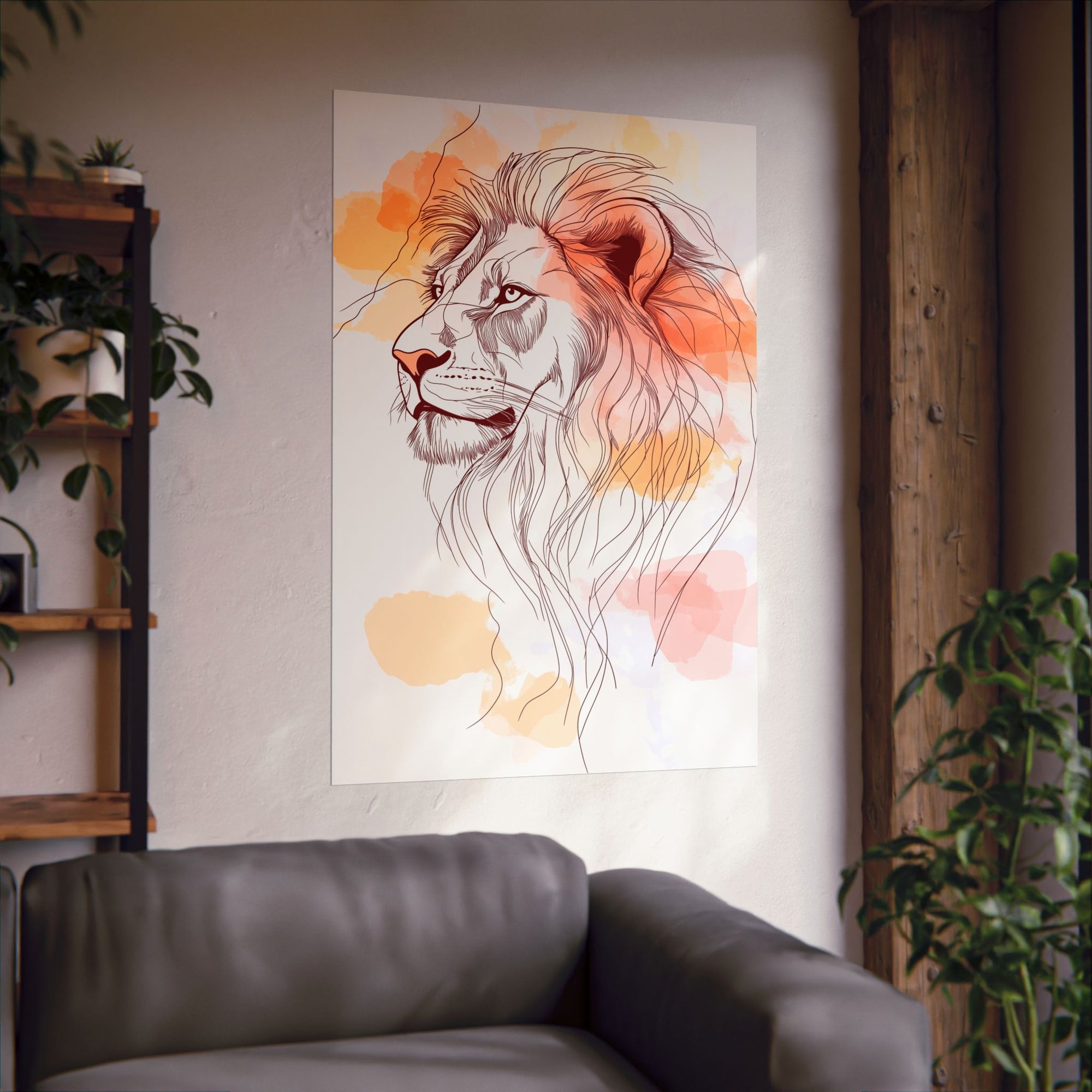 Essence of Lion Poster