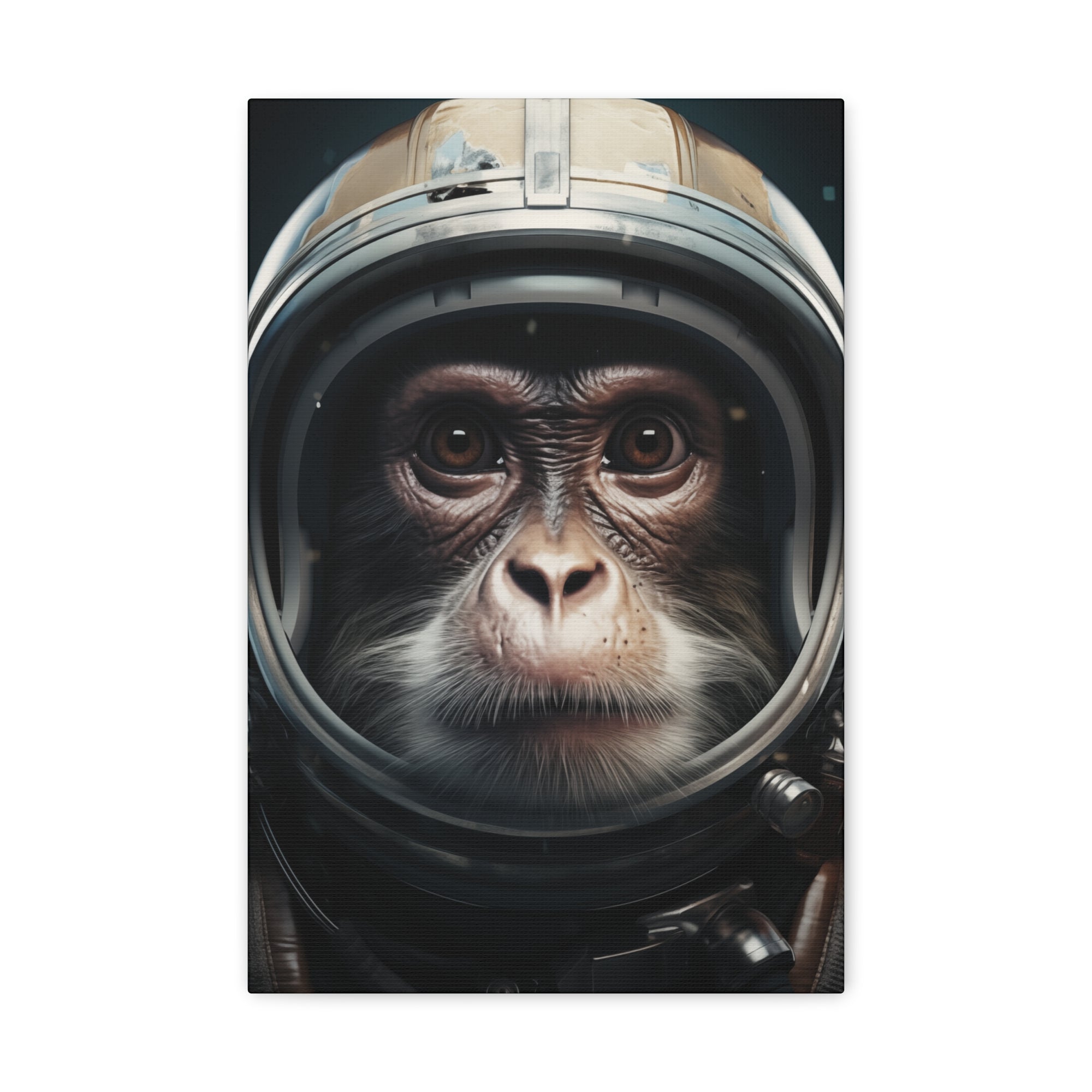 AstroMonkey Canvas Wall Art - SynthFrame