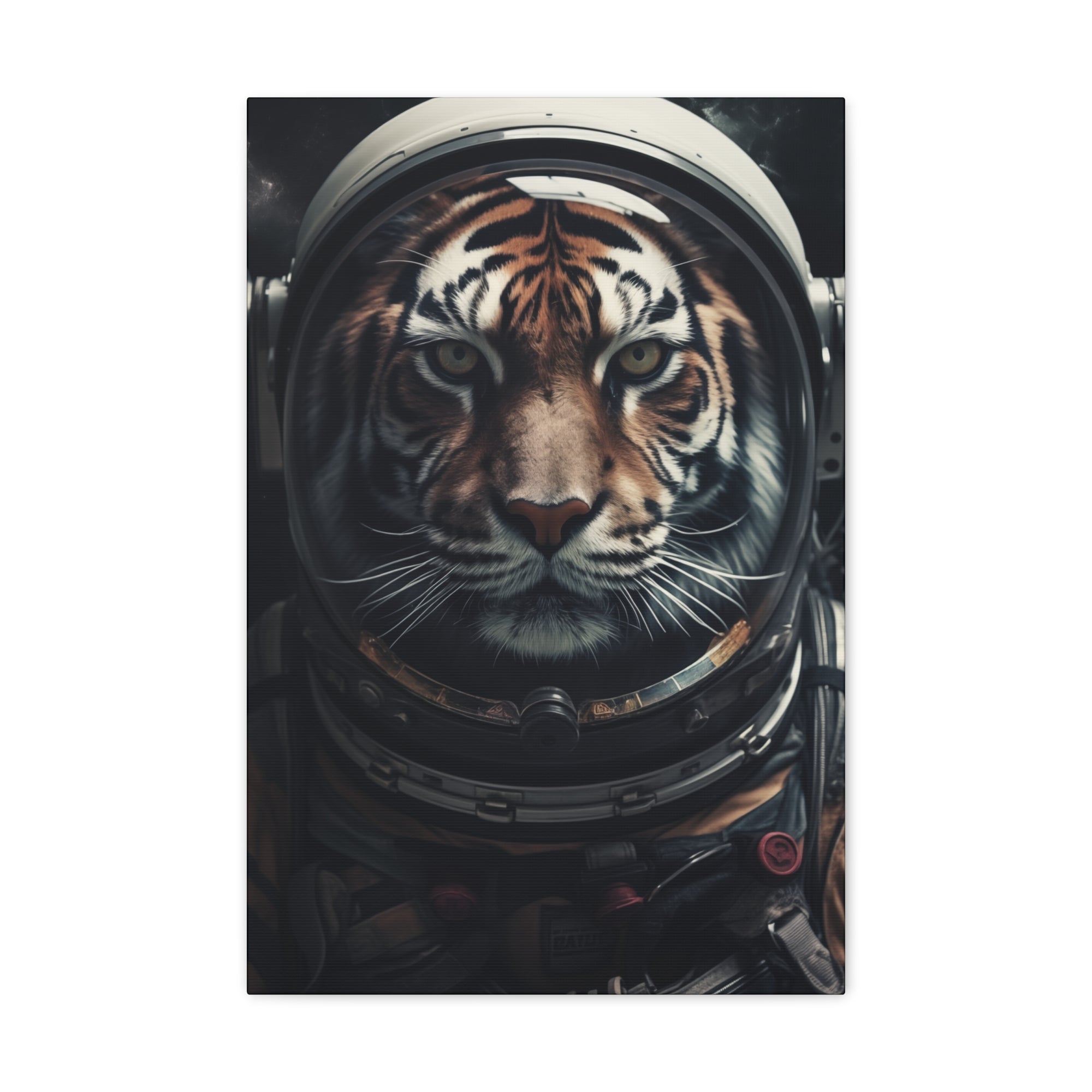 AstroTiger Canvas Wall Art - SynthFrame