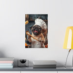 Chef Pug Poster