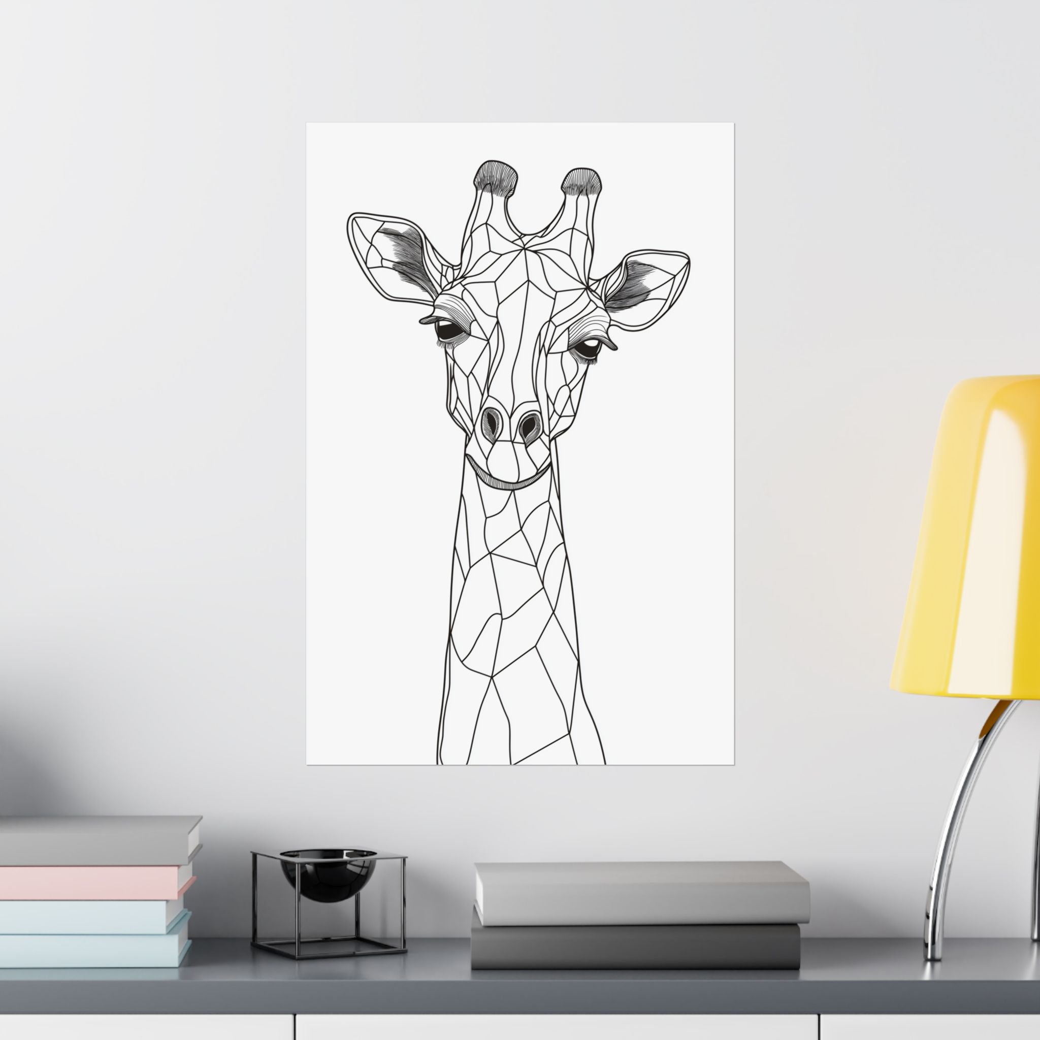 Essence of Giraffe Poster