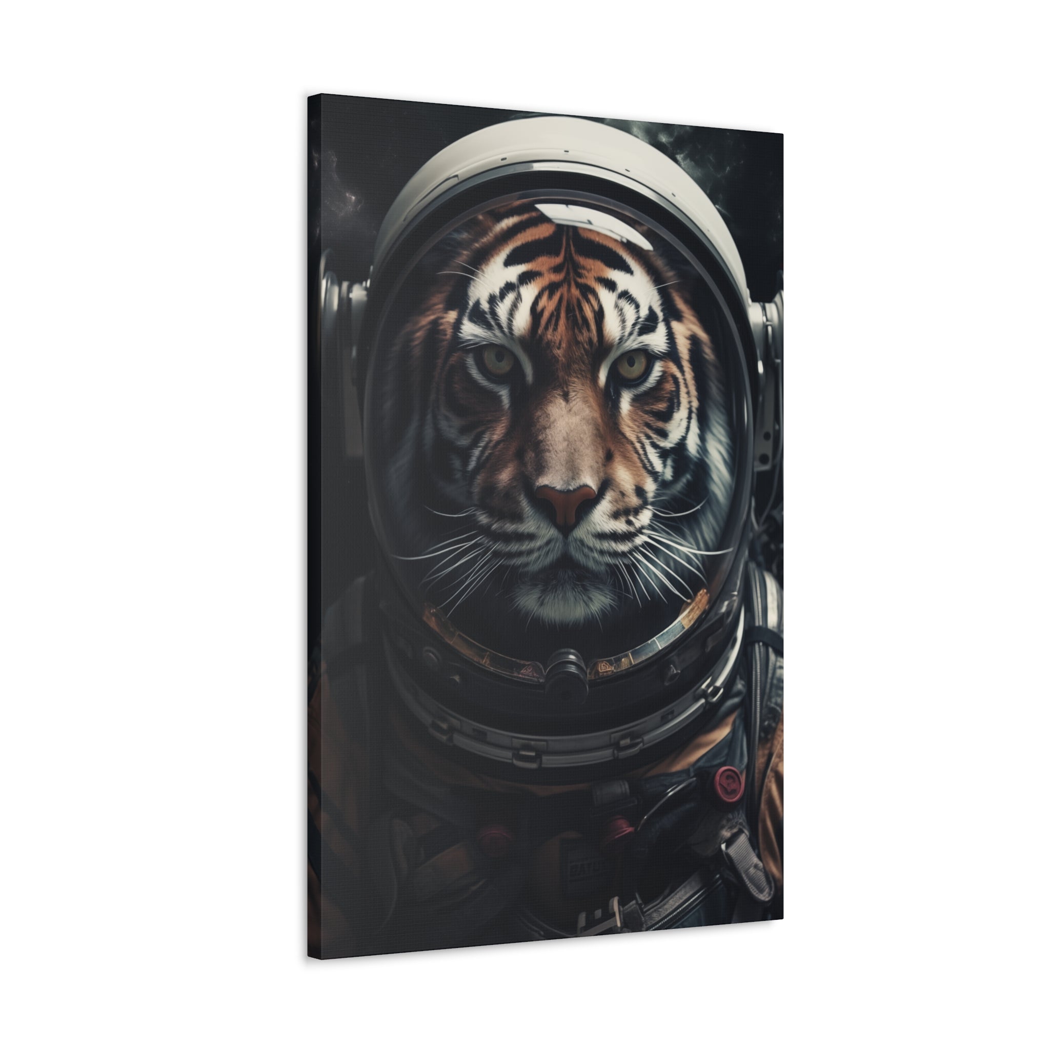 AstroTiger Canvas Wall Art - SynthFrame