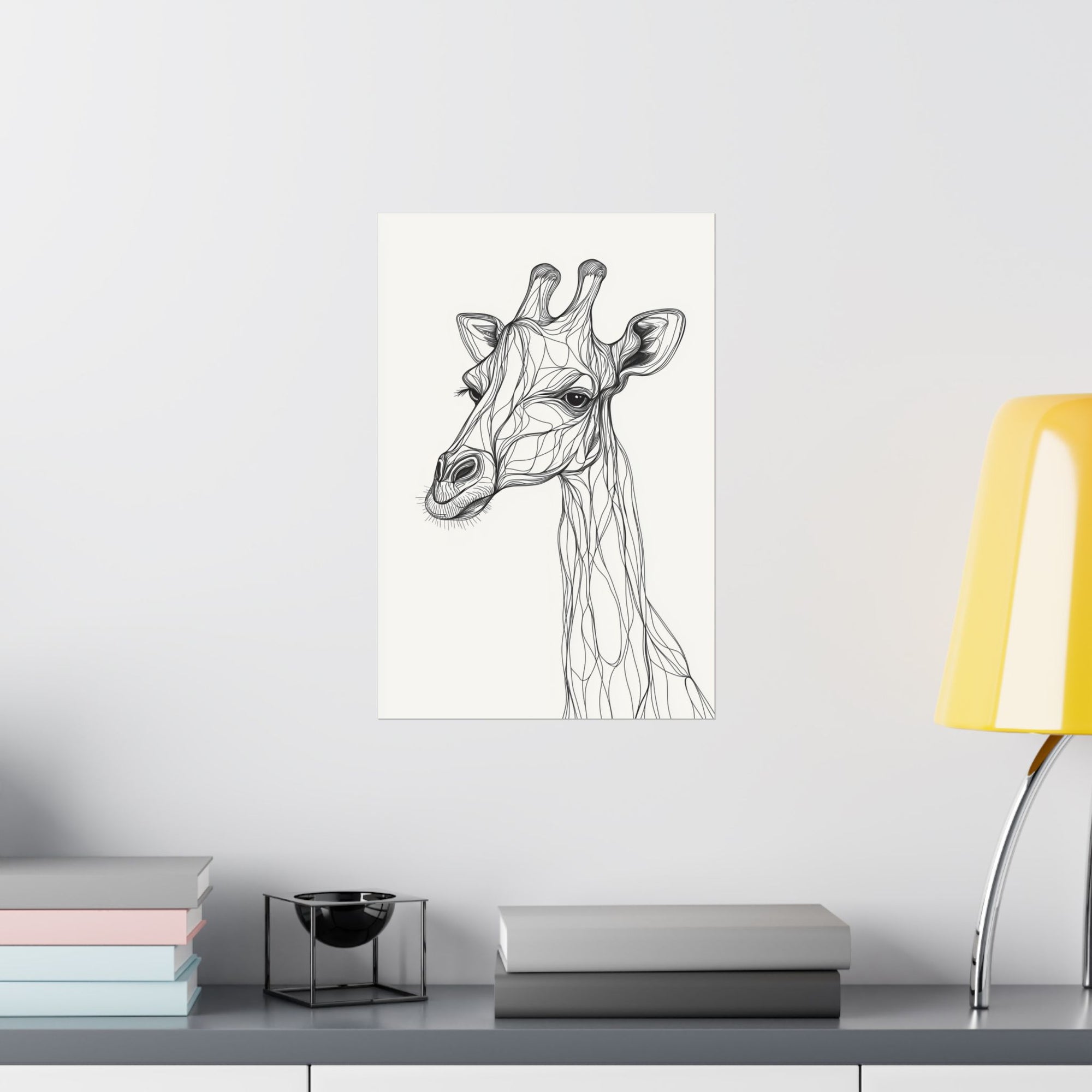 Essence of Giraffe Poster