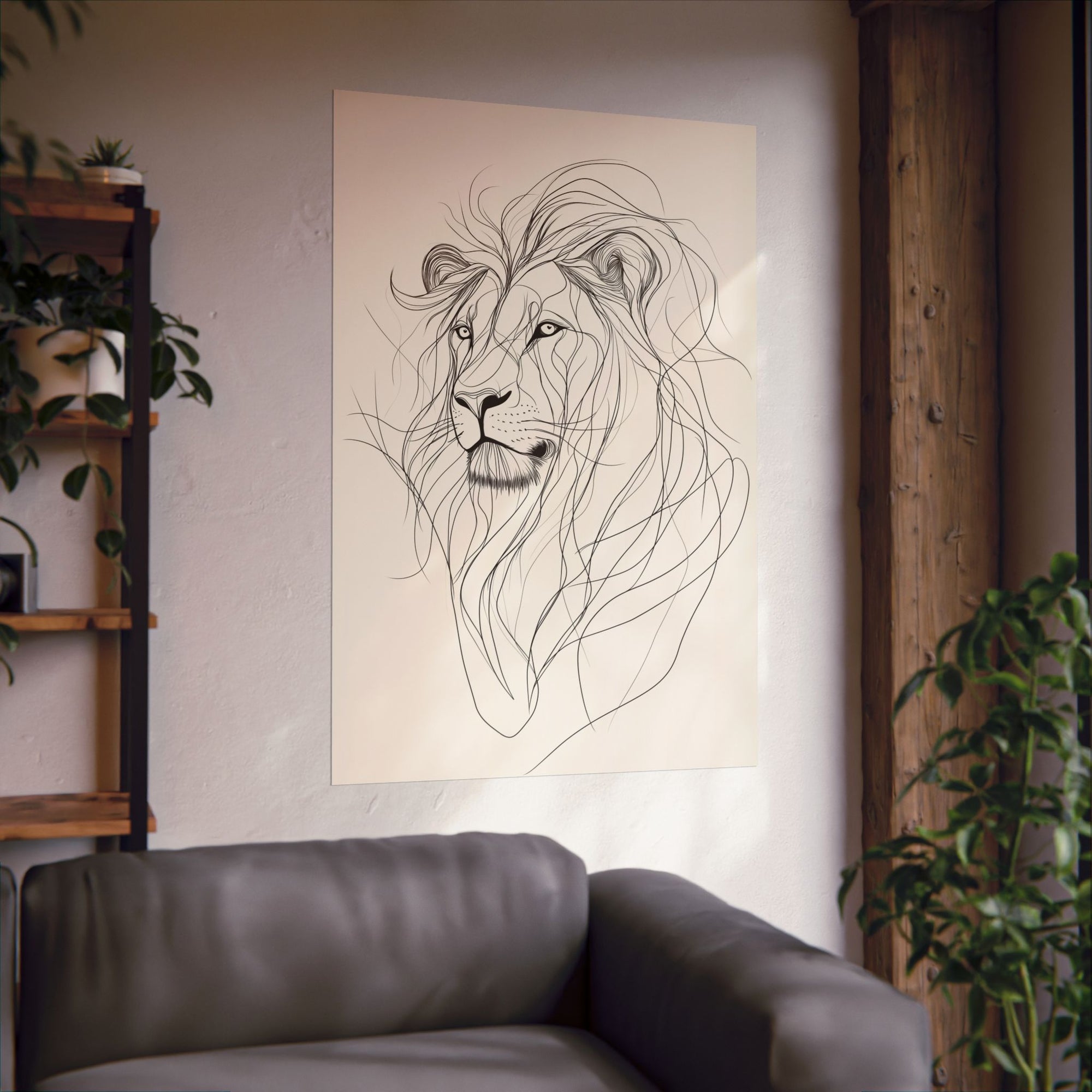 Essence of Lion Poster