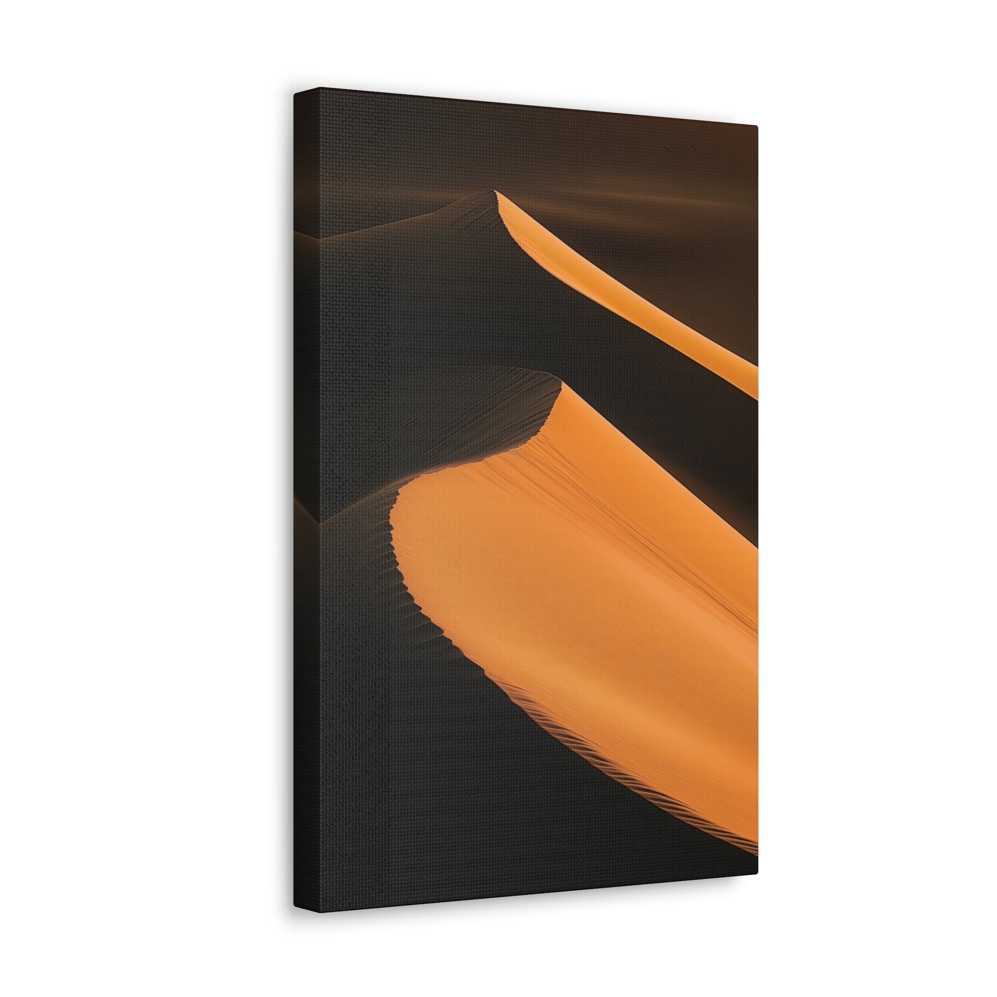 Minimalist Desert Dunes Canvas Wall Art - SynthFrame