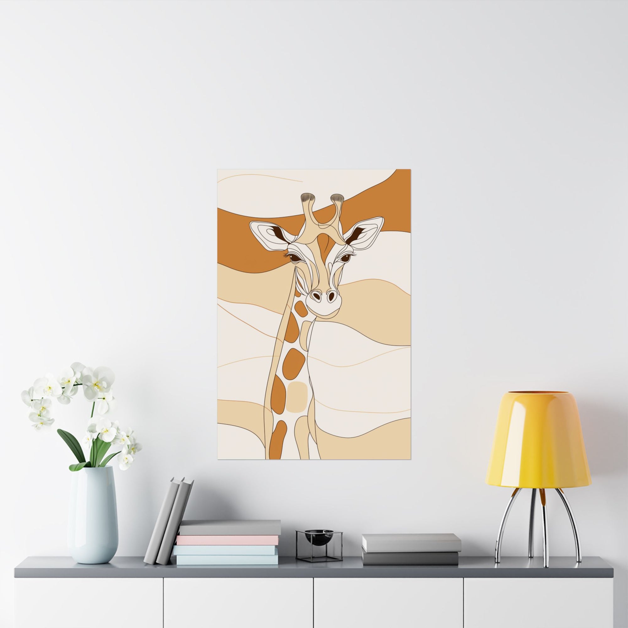 Essence of Giraffe Poster