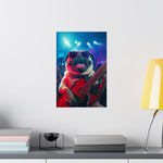 Rockstar Pug Poster