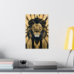 Gilded Lion Poster