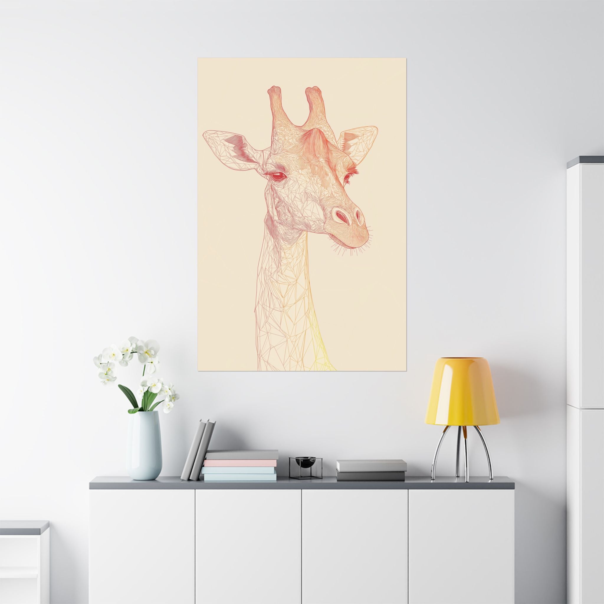 Essence of Giraffe Poster