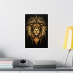 Gilded Lion Poster