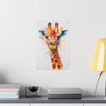 Watercolor Giraffe Poster