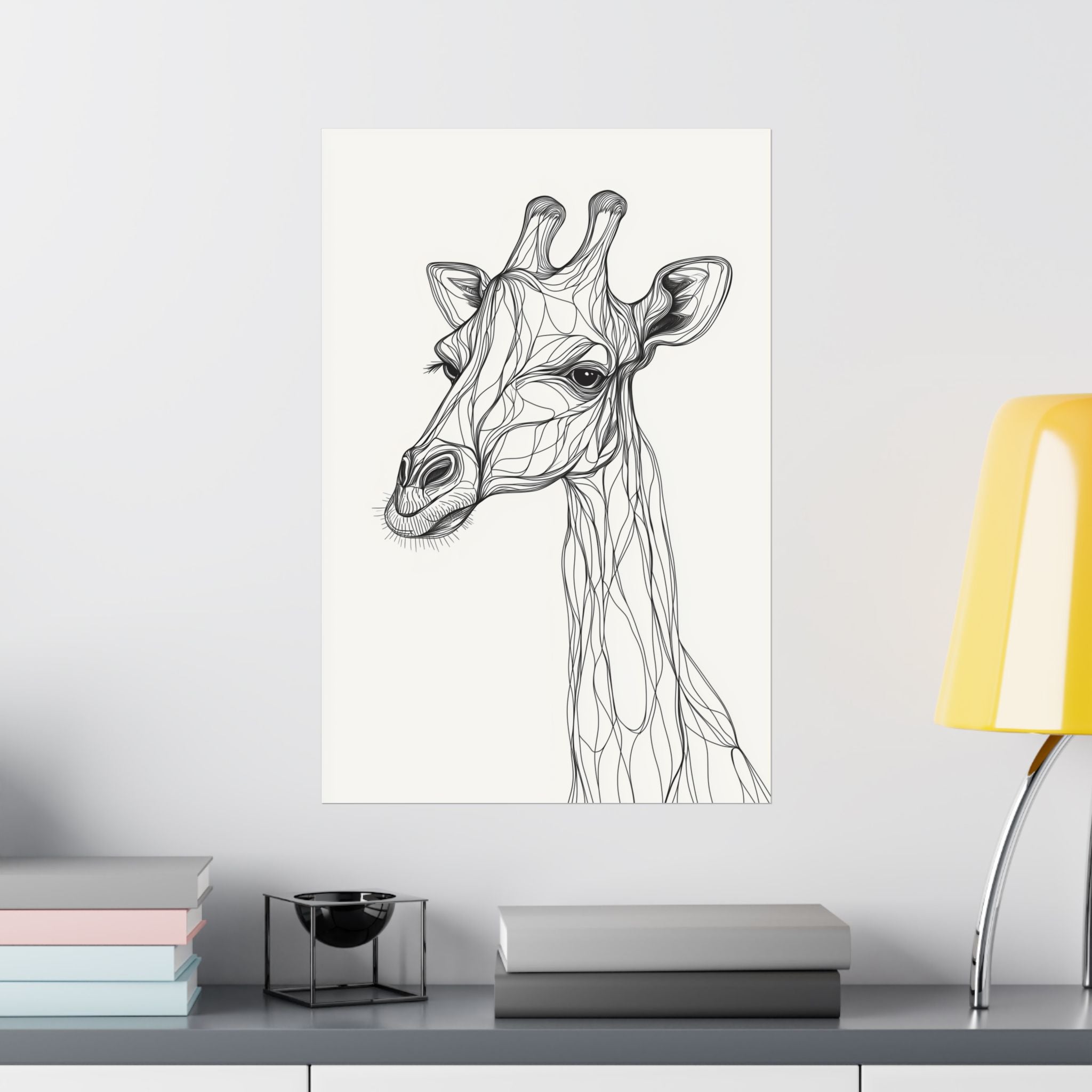 Essence of Giraffe Poster