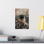 Zen Pug Poster