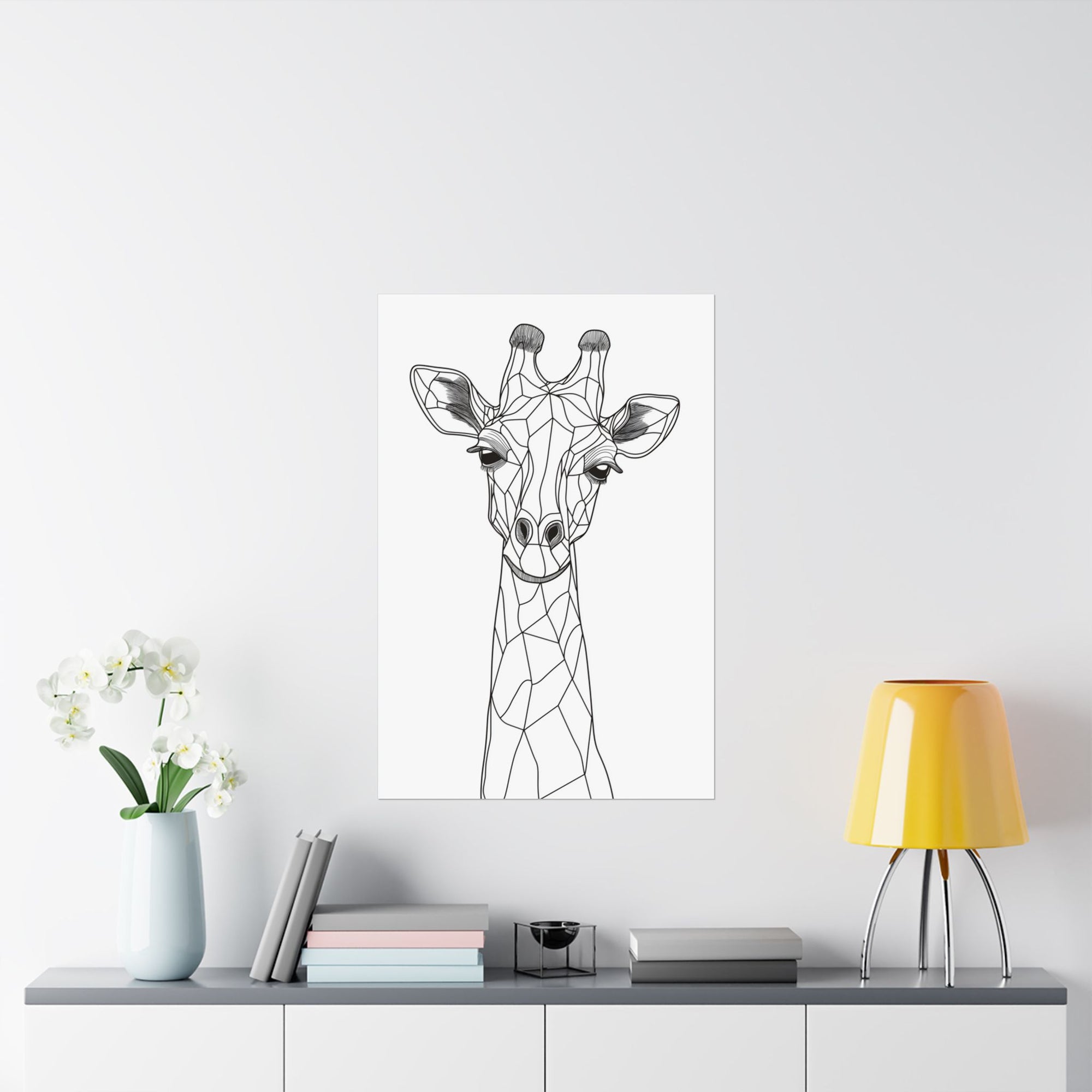 Essence of Giraffe Poster