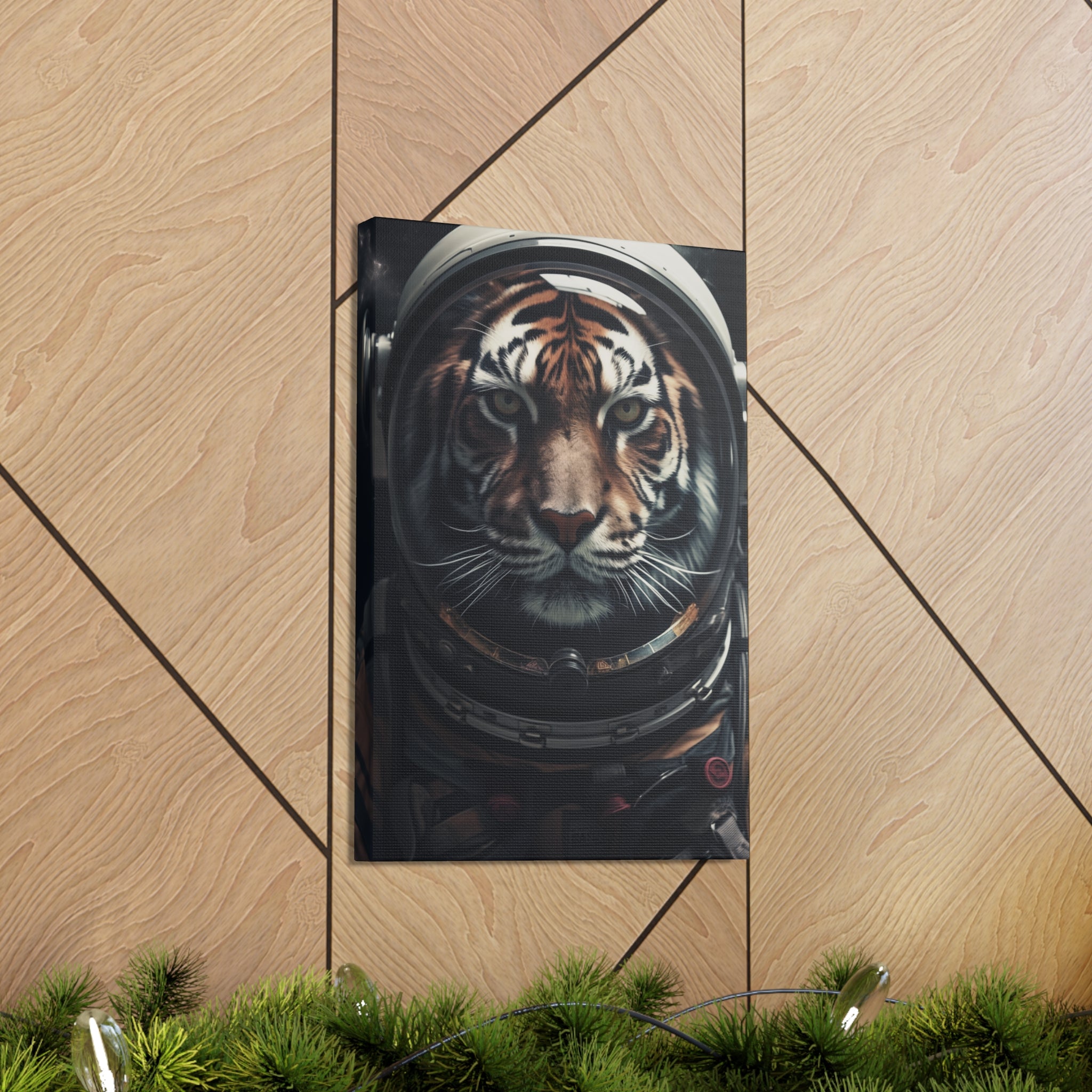 AstroTiger Canvas Wall Art - SynthFrame