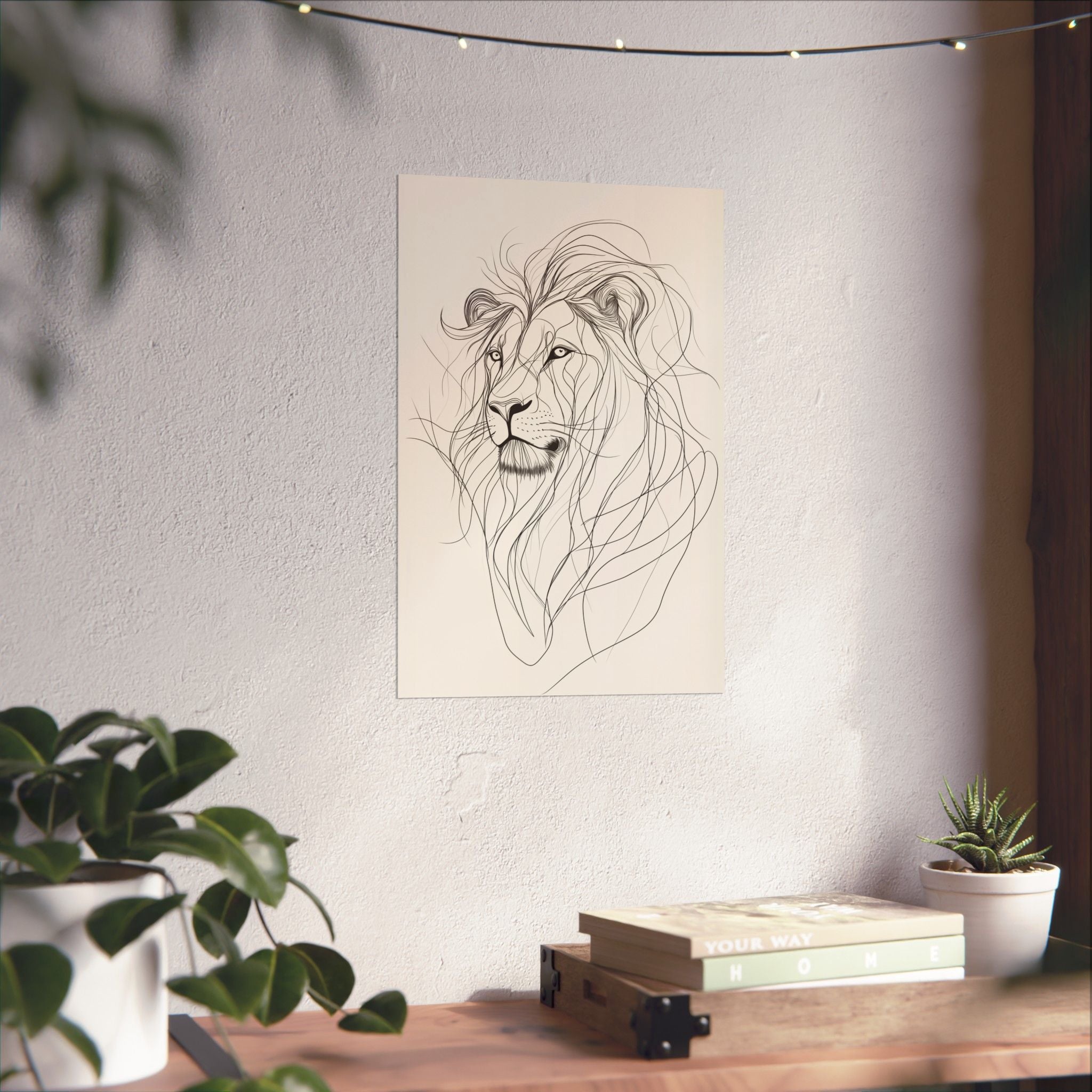 Essence of Lion Poster