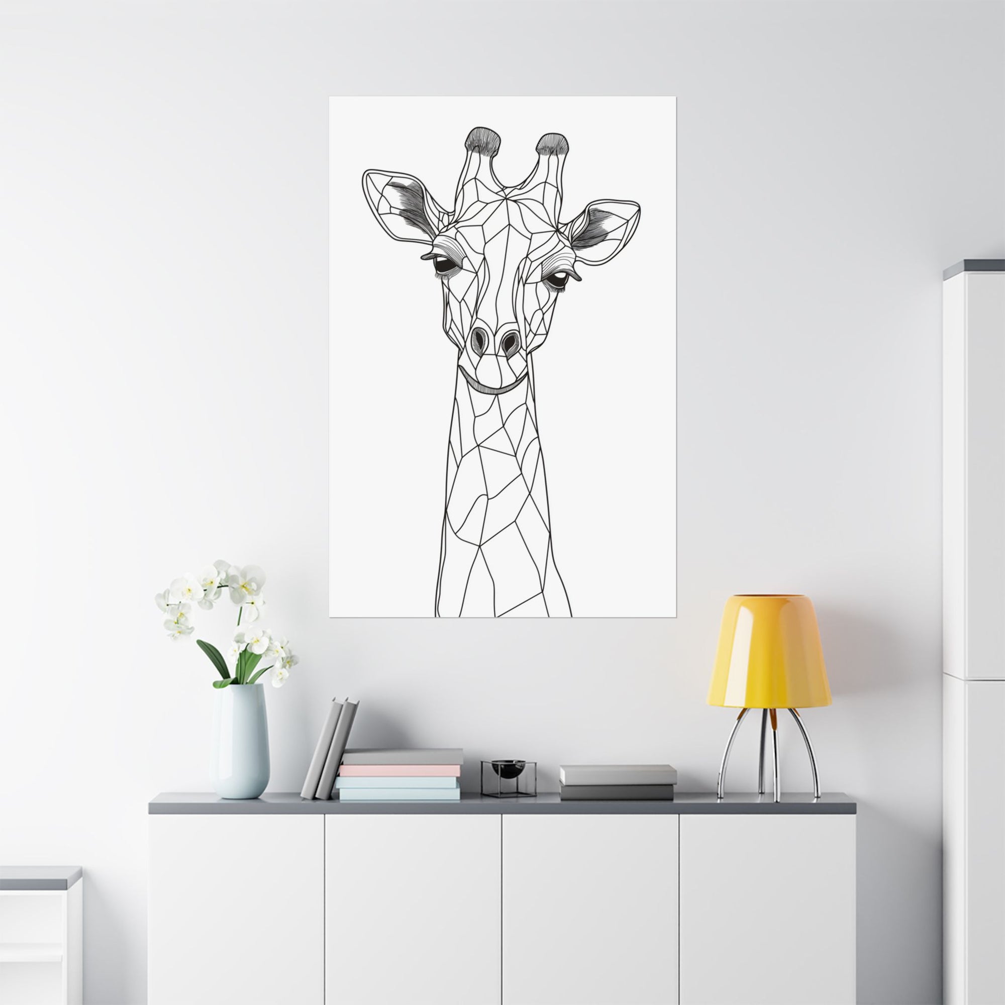 Essence of Giraffe Poster