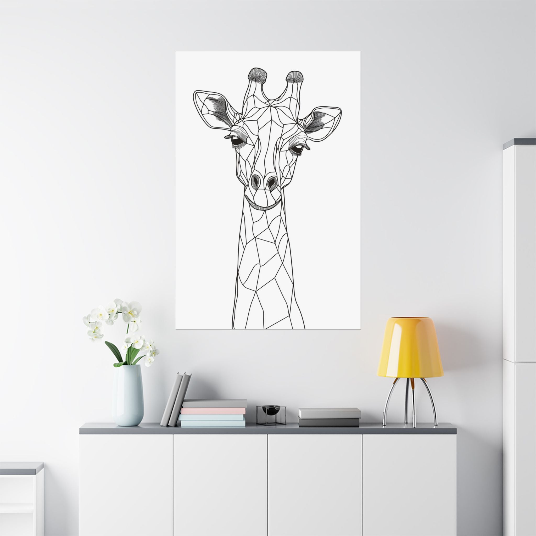 Essence of Giraffe Poster