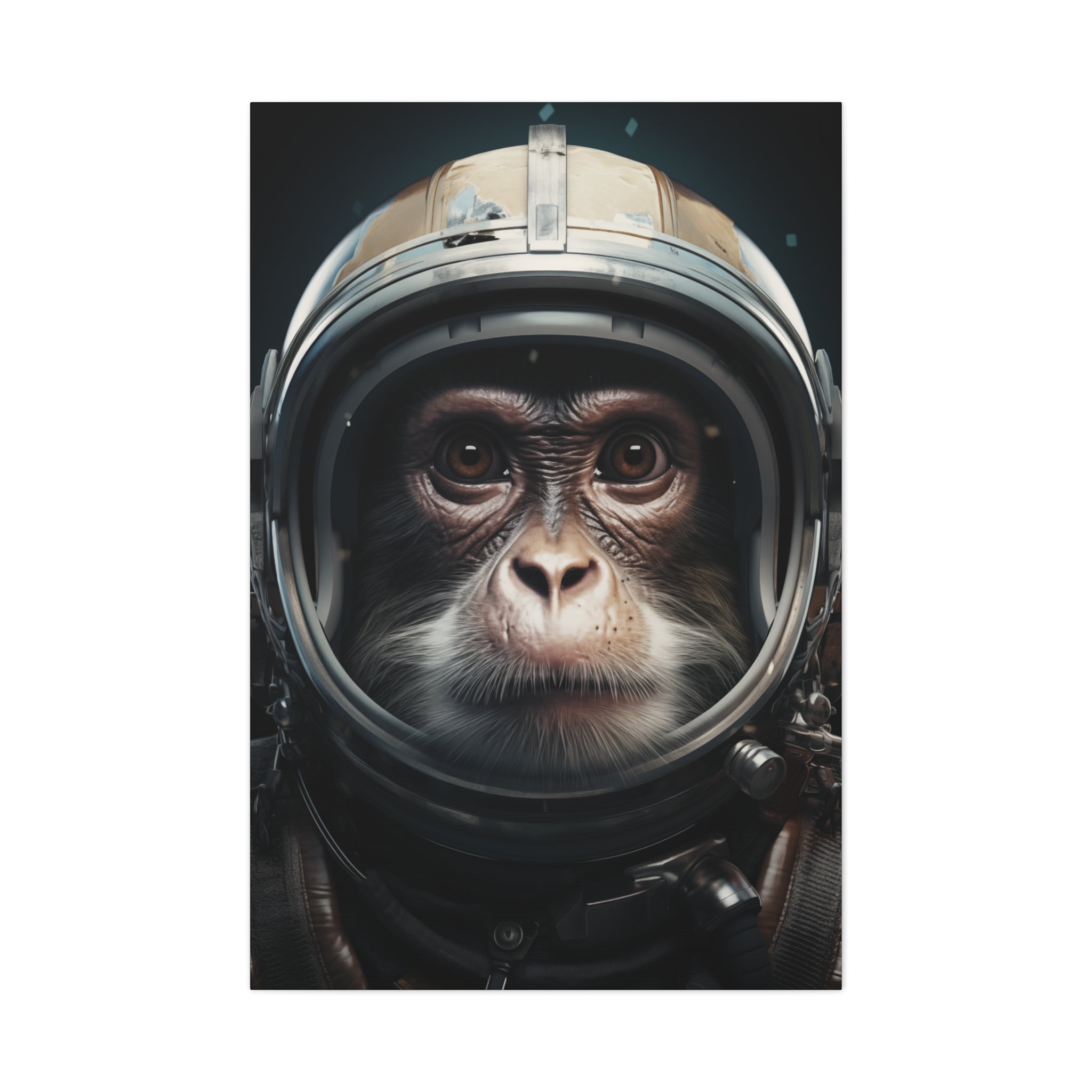 AstroMonkey Canvas Wall Art - SynthFrame