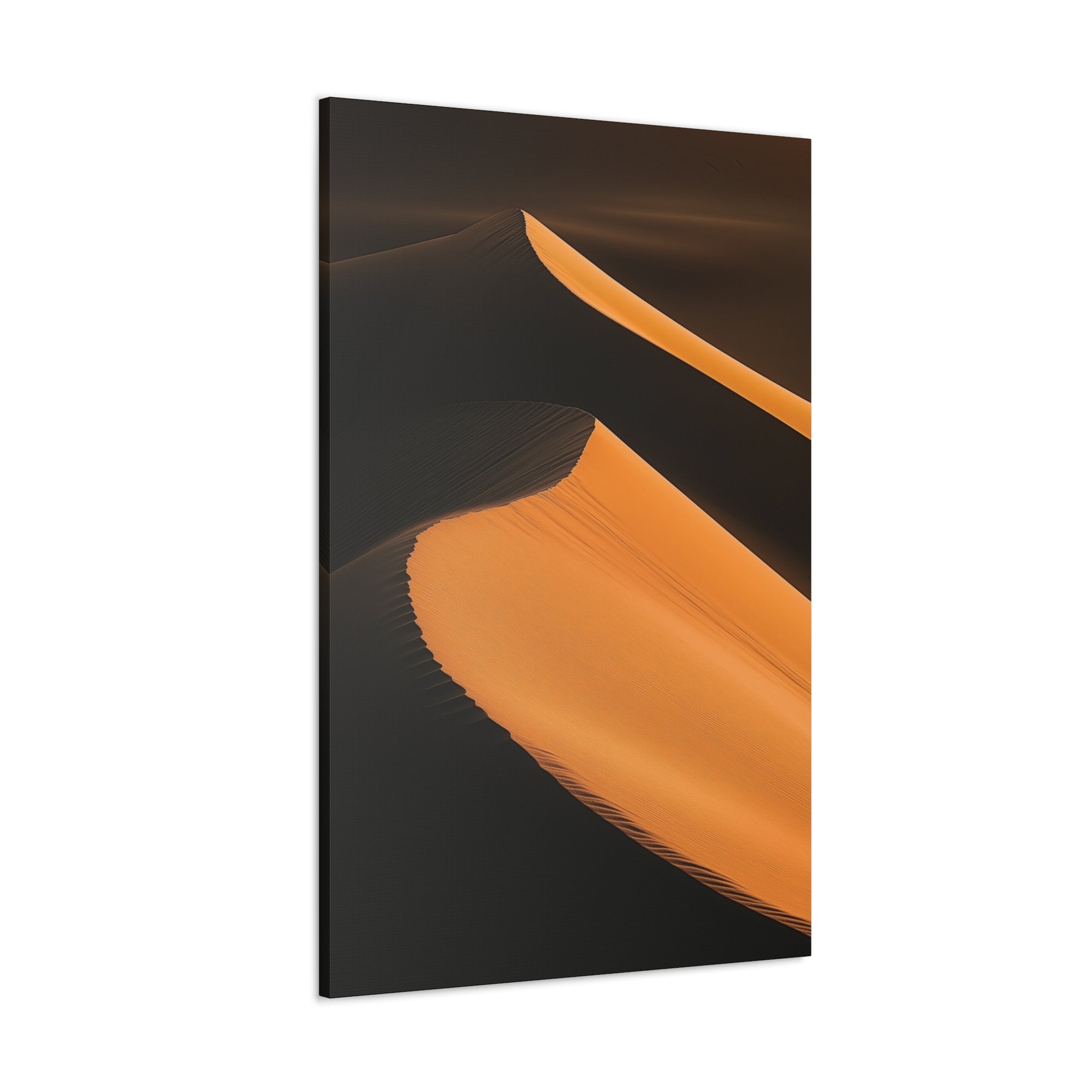 Minimalist Desert Dunes Canvas Wall Art - SynthFrame