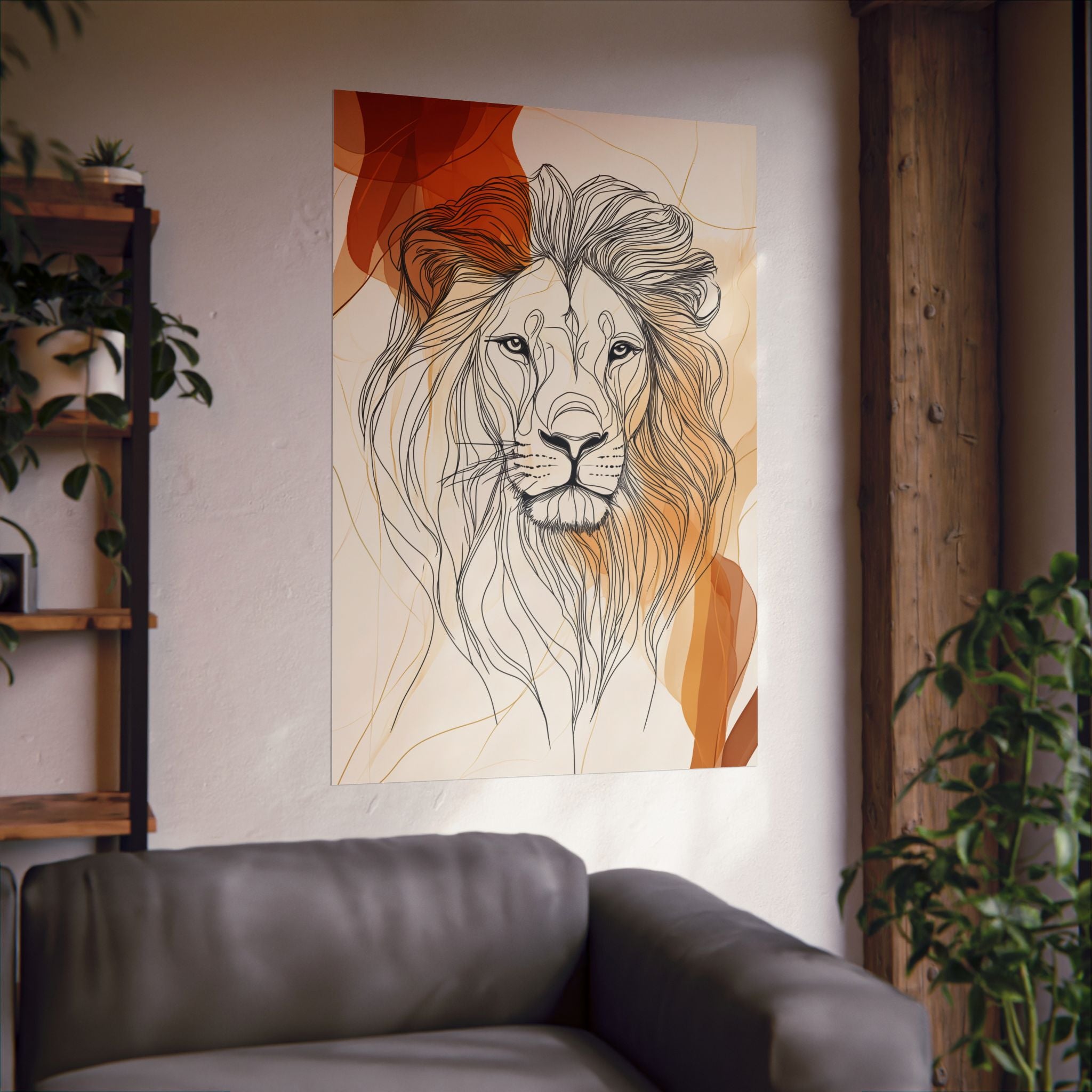 Essence of Lion Poster