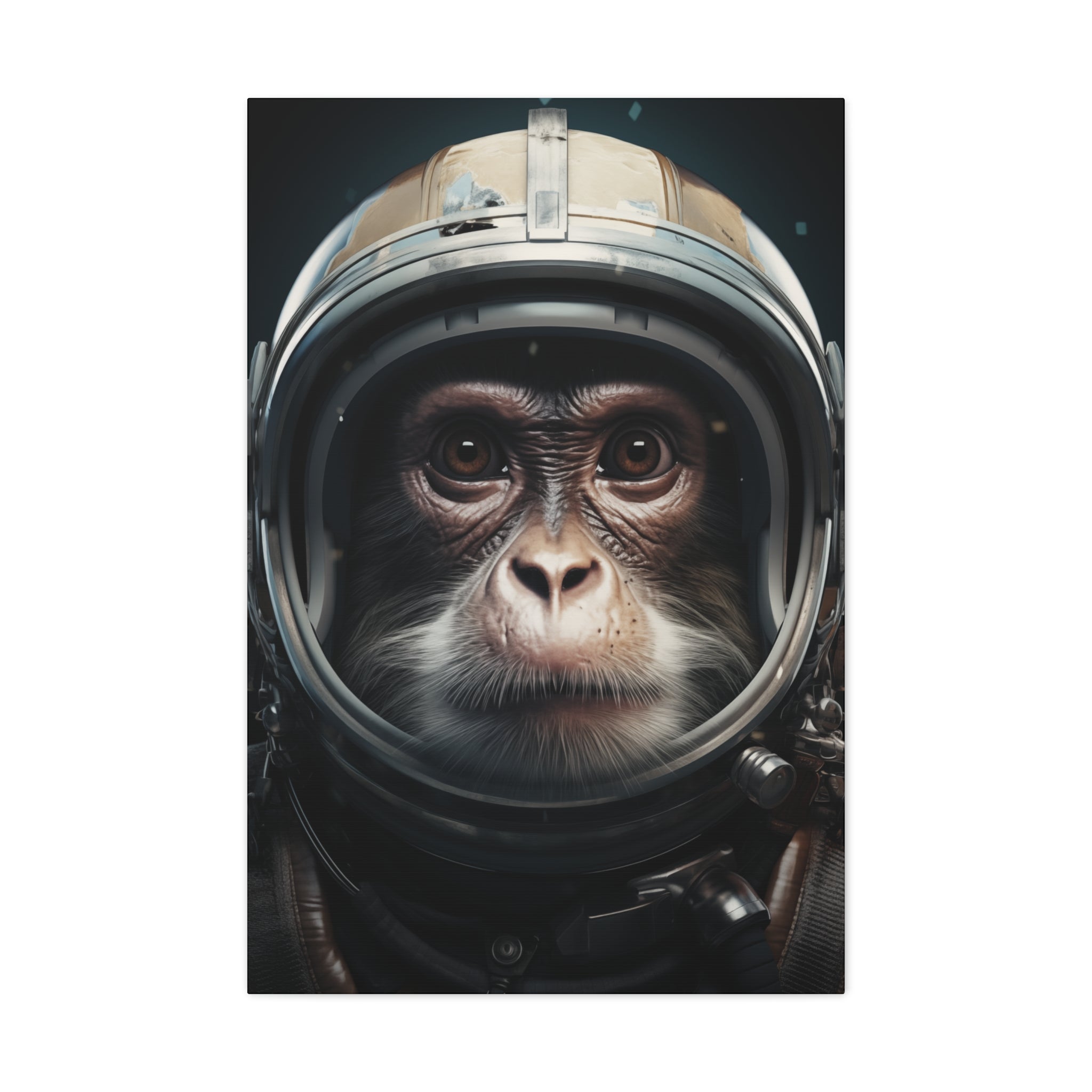 AstroMonkey Canvas Wall Art - SynthFrame