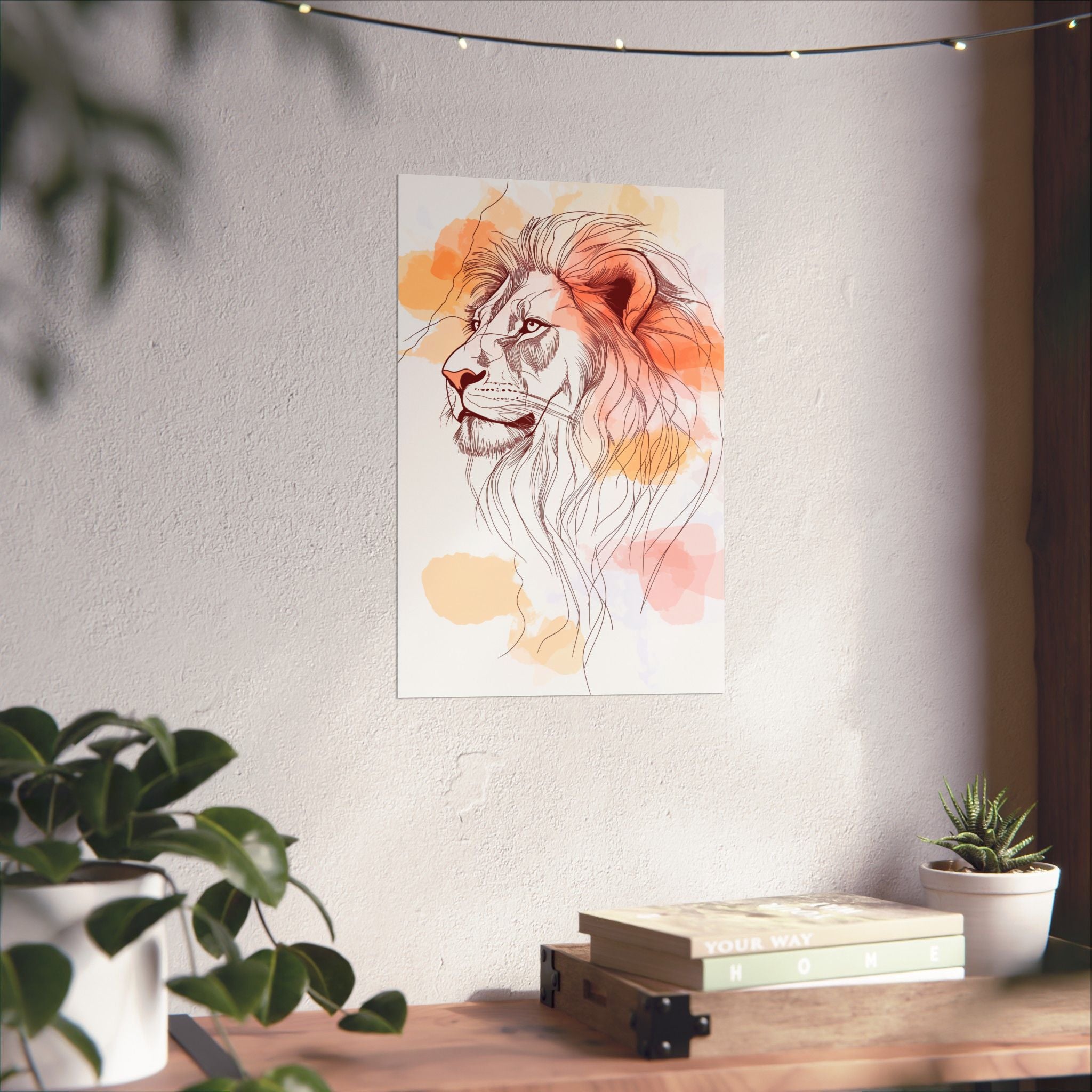 Essence of Lion Poster