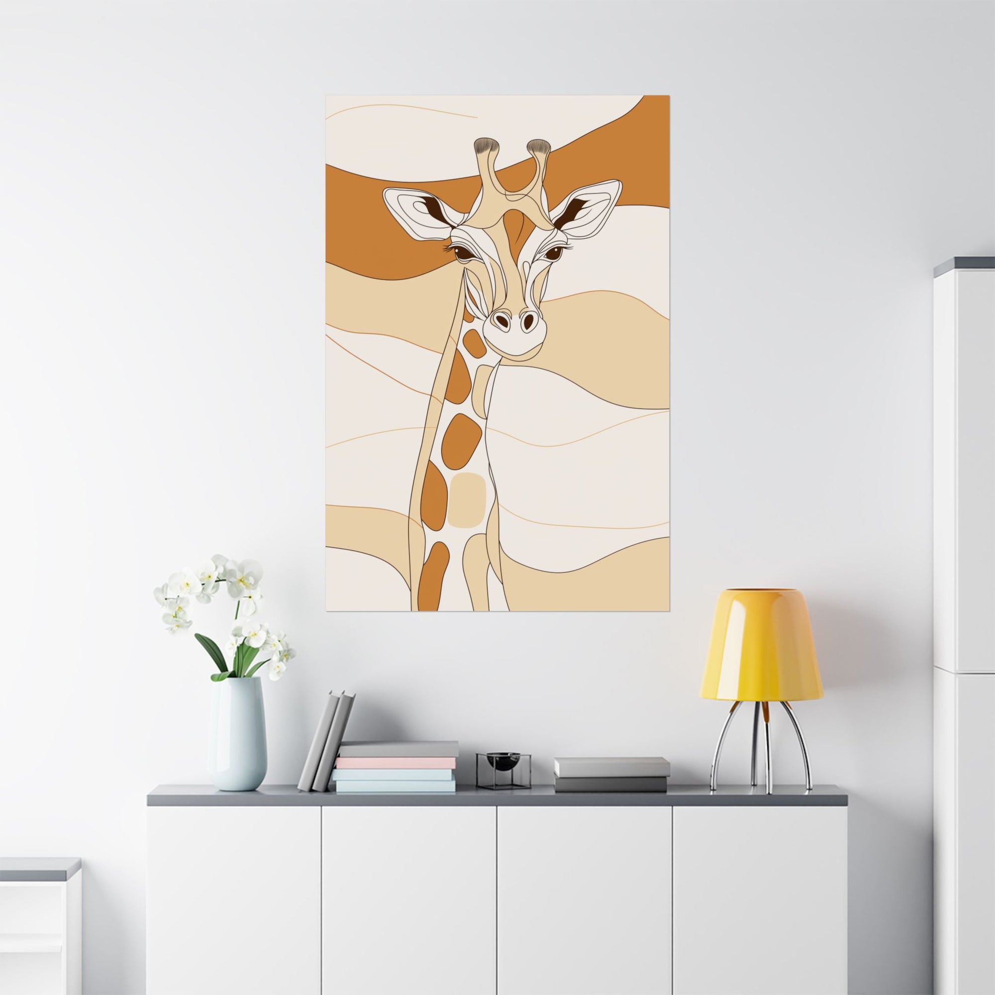 Essence of Giraffe Poster